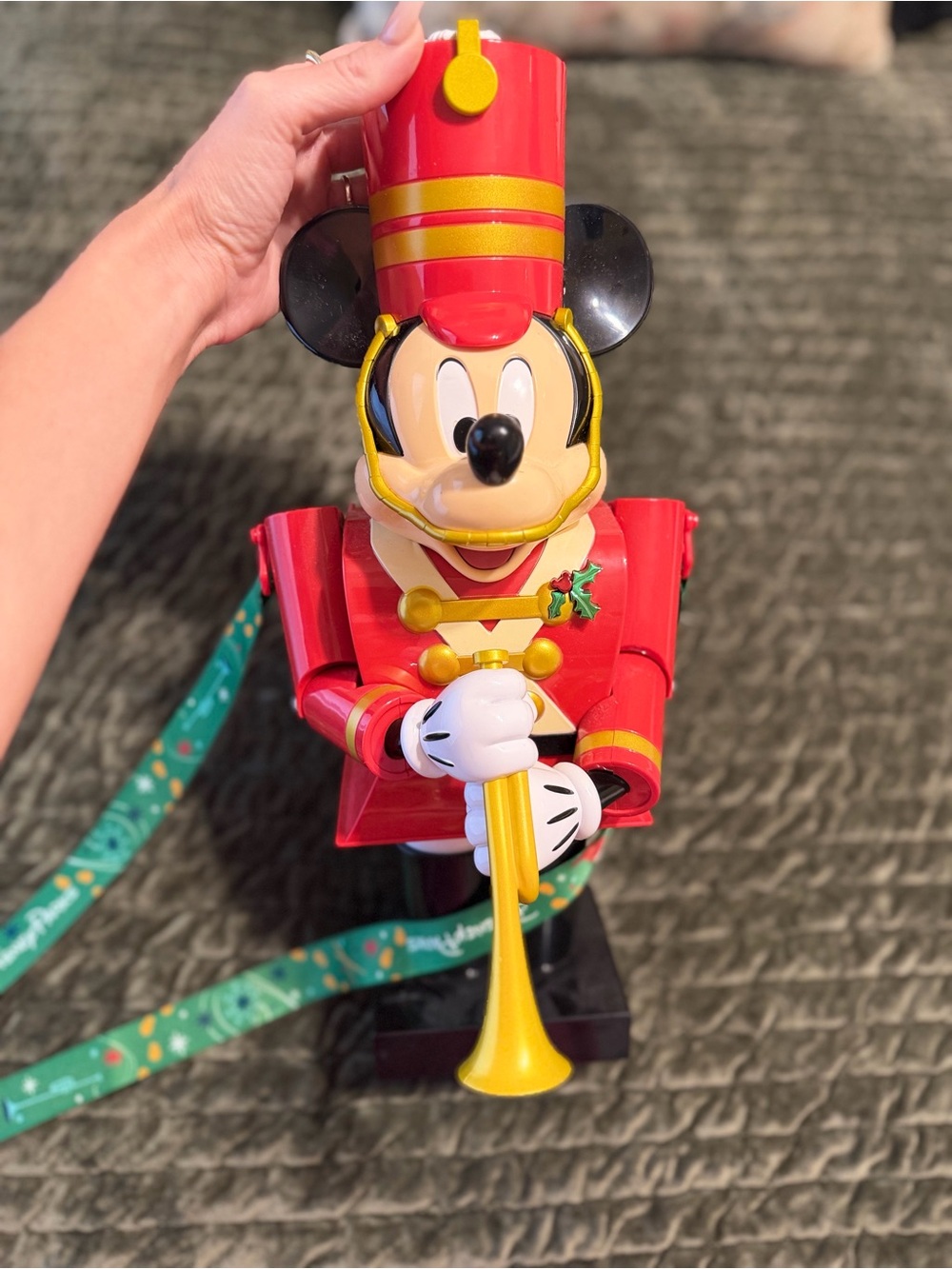 Disney parks mickey nutcracker rare discontinued popcorn bucket